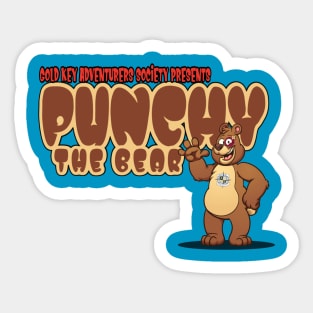 Punchy the Bear Sticker